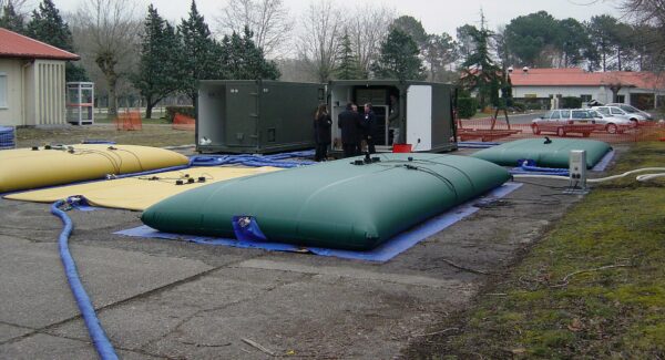 Two Giant Hydraulic Fracturing Bladder Tanks-https://fmindustrial.com.au